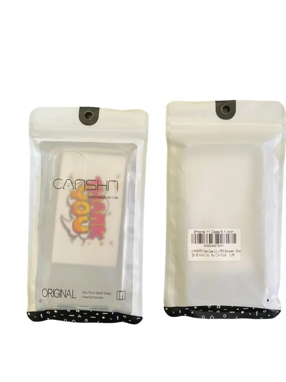 Clear Protective case Compatible with iPhone 11 Drop Protection non yellowing